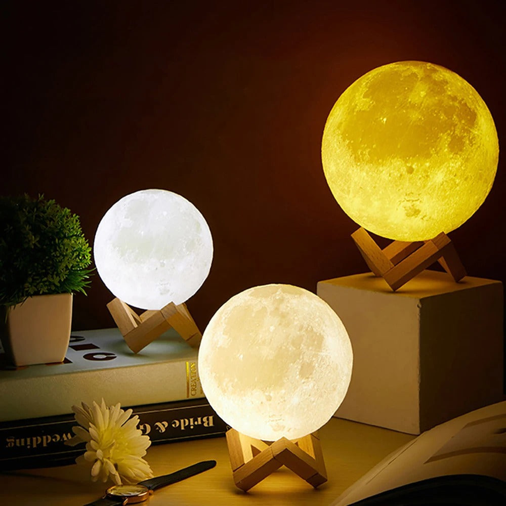 Lampara LED humidificador Luna