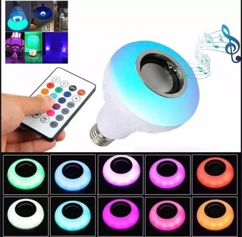 Bombillo Parlante Led Bluetooth