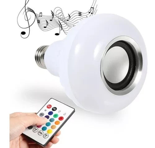 Bombillo Parlante Led Bluetooth