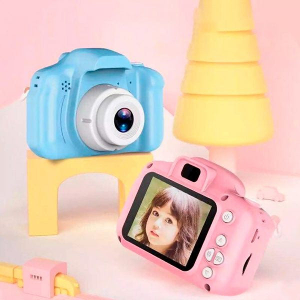 Cámara de fotos y videos digital para niños y niñas